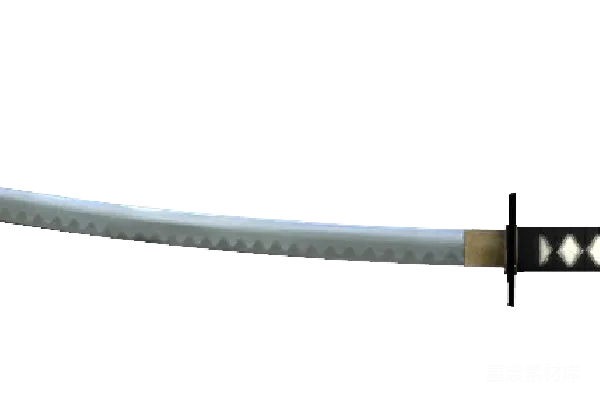 元素素材 武士刀
