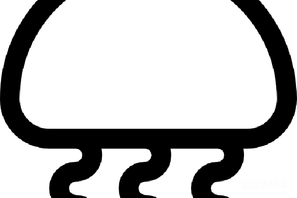 元素素材 水母