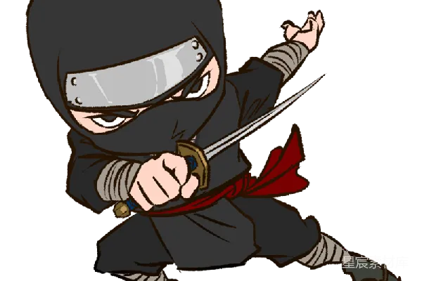 元素素材 忍者