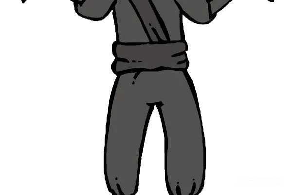 元素素材 忍者