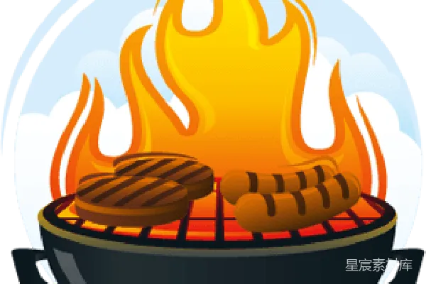 元素素材 BBQ