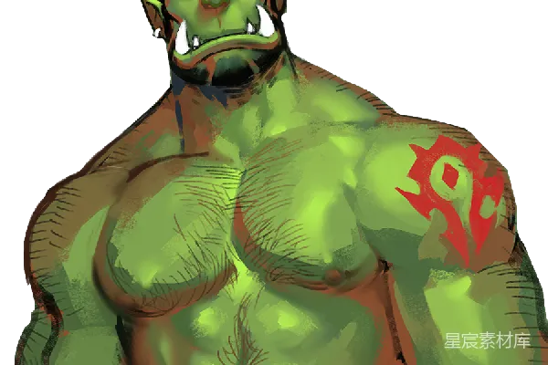元素素材 Orc