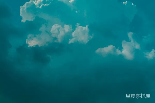 高清摄影 云雾缭绕的天空航拍照片
