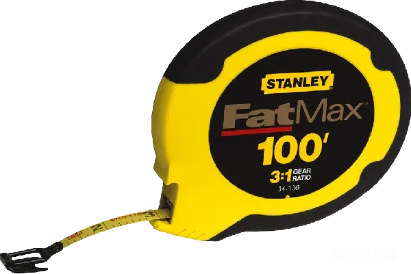 元素素材 斯坦利FatMax 100英尺卷尺