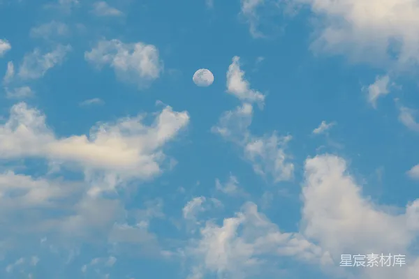 高清摄影 白天白云蓝天