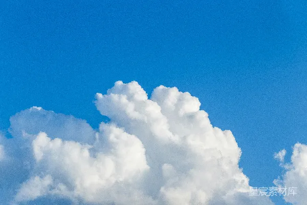 高清摄影 白天白云蓝天