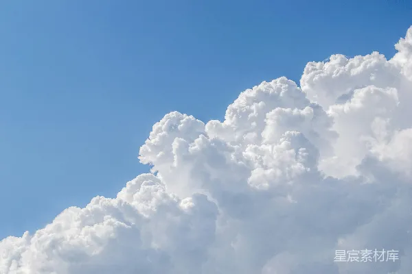 高清摄影 白天白云蓝天