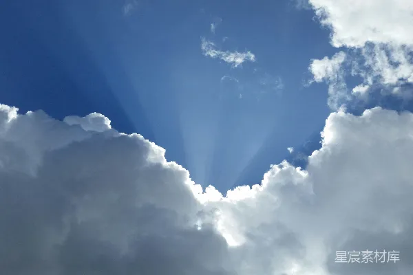 高清摄影 白天白云蓝天