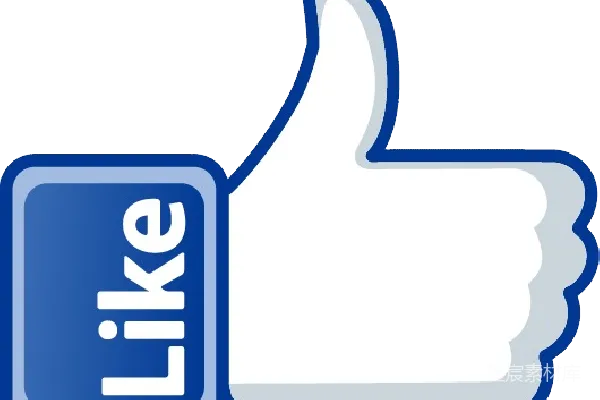 元素素材 Facebook点赞手势图标
