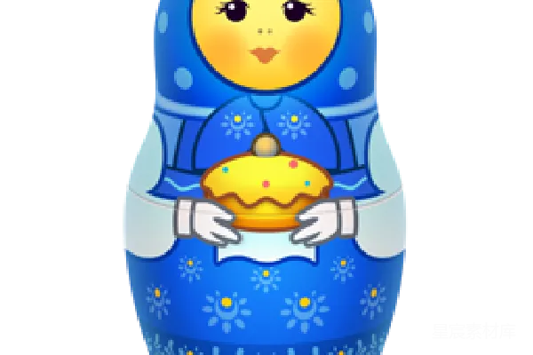 元素素材 木乃伊套娃