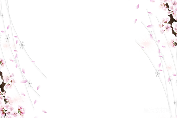 元素素材 樱花