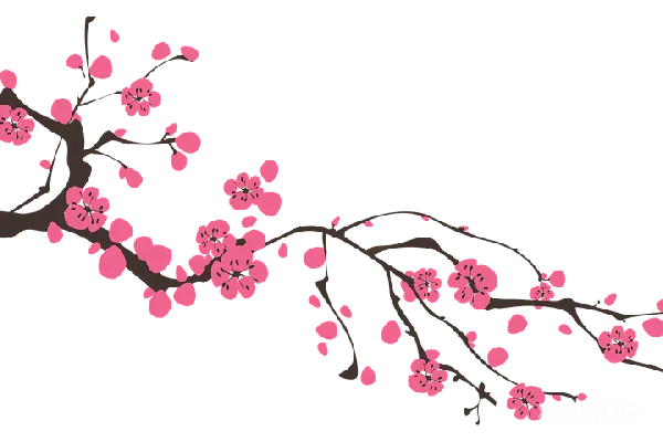 元素素材 樱花