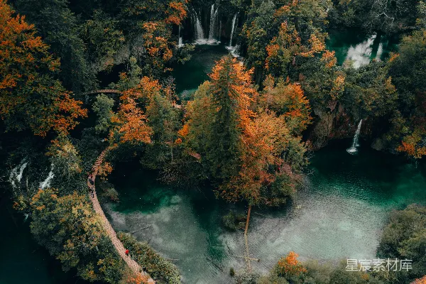 高清摄影 绿湖