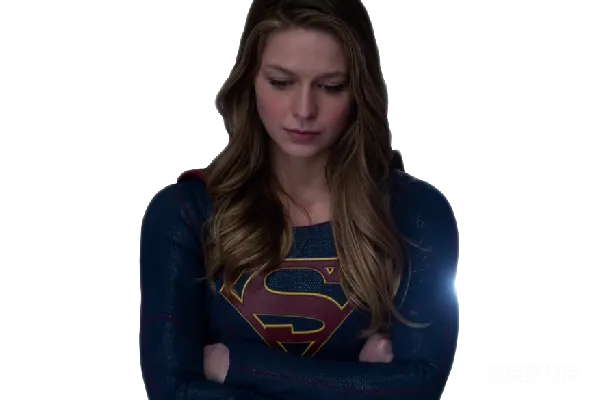 元素素材 超人（注：美国DC漫画中的角色，其女儿名为Supergirl）