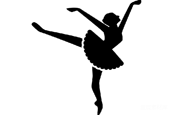 元素素材 舞者