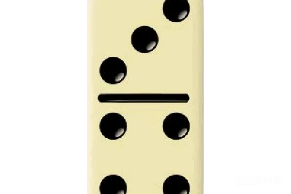 元素素材 Domino纸牌