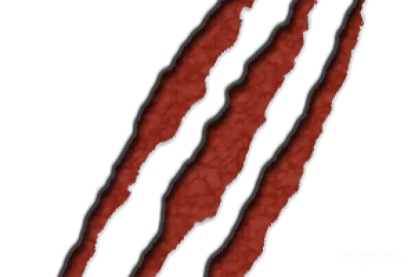 元素素材 Scar