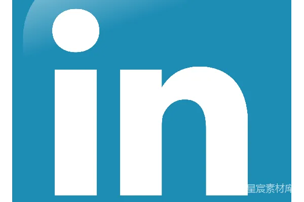 元素素材 LinkedIn图标