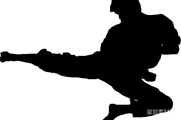 元素素材 空手道