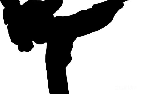 元素素材 空手道