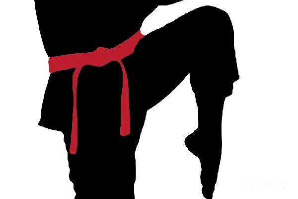元素素材 空手道
