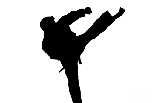元素素材 空手道