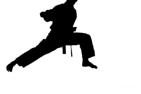 元素素材 空手道