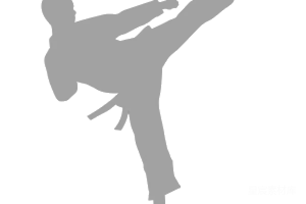元素素材 空手道
