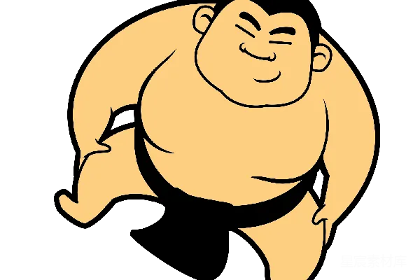 元素素材 角力