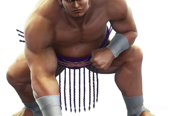 元素素材 摔跤手