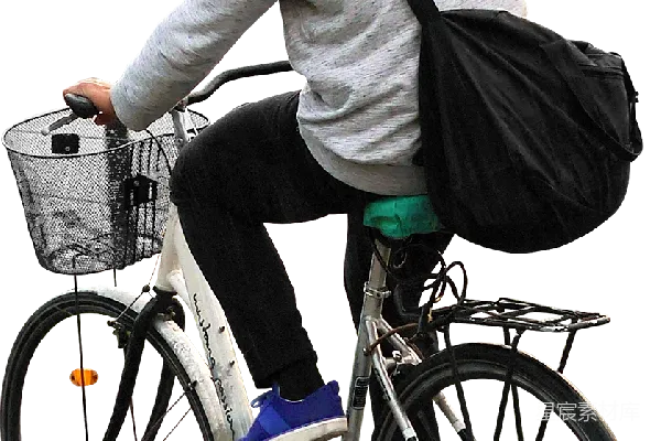 元素素材 骑自行车