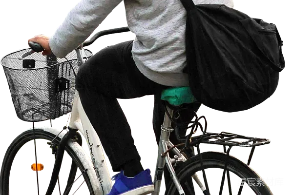 元素素材 骑自行车