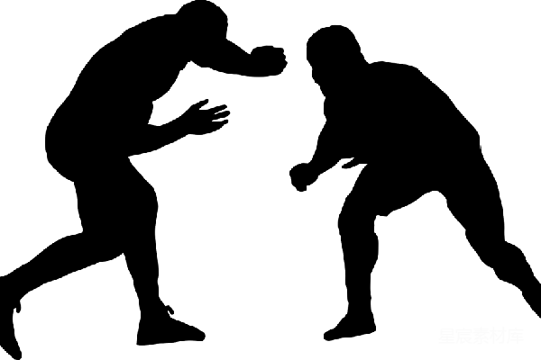 元素素材 摔跤