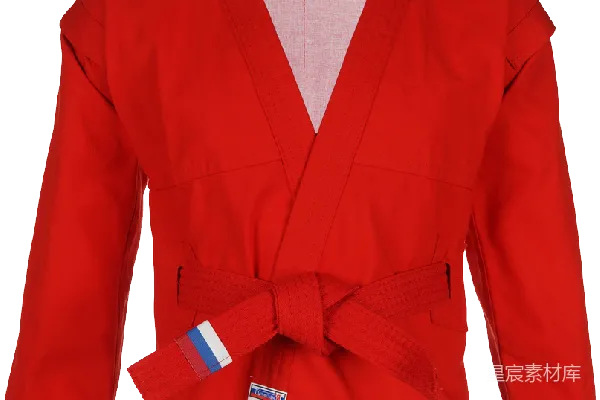 元素素材 红色武术服