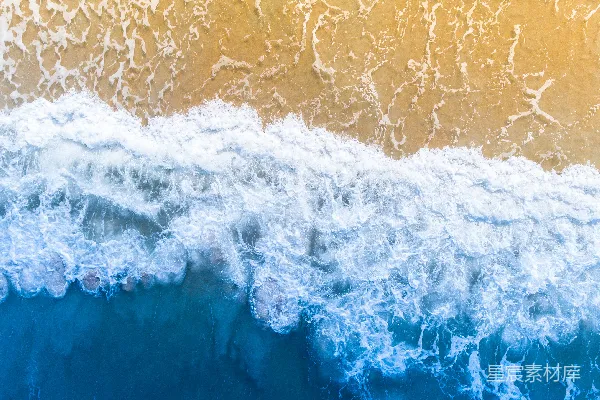 高清摄影 海岸的鸟瞰视图