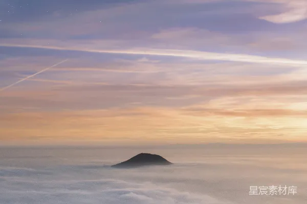 高清摄影 天空与山峦