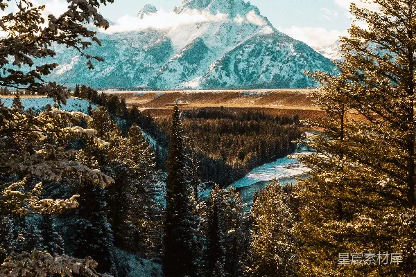 高清摄影 白山的风景摄影