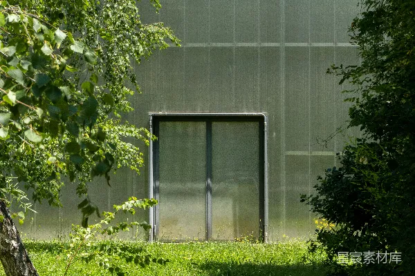 高清摄影 建筑中的玻璃门