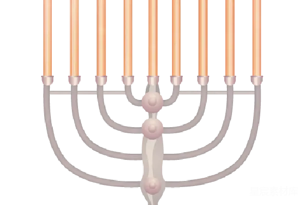 元素素材 Chanukah