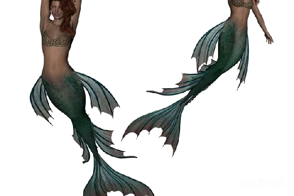 元素素材 海妖