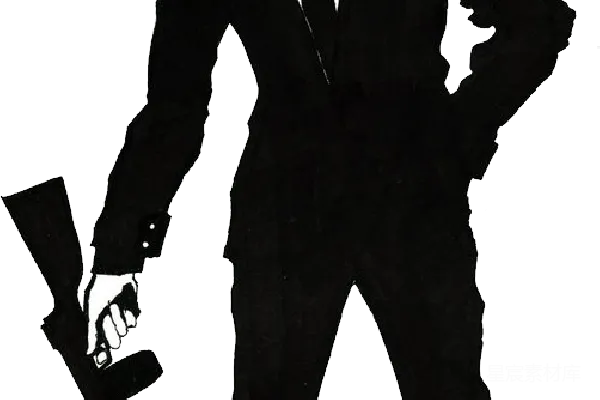 元素素材 黑帮