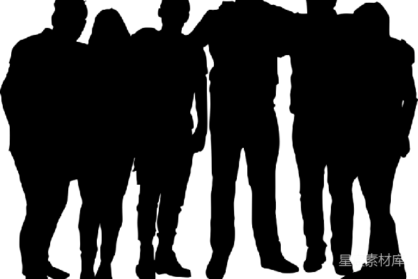 元素素材 人群