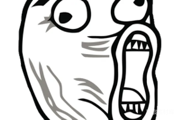 元素素材 troll脸