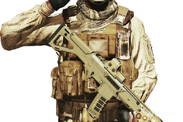 元素素材 现代战术装备的士兵形象