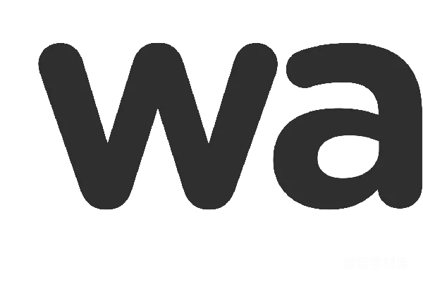 元素素材 Waze应用标志