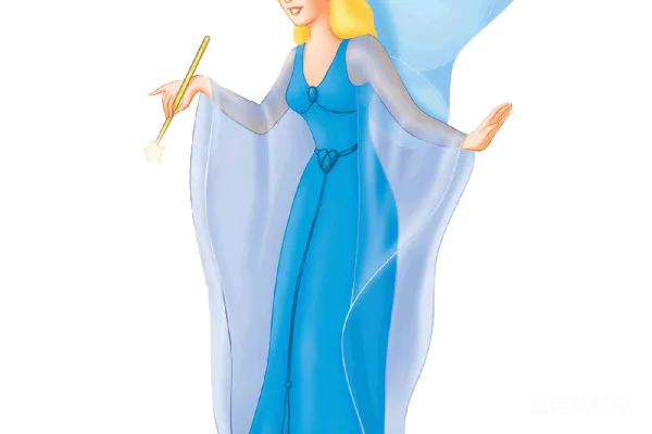 元素素材 蓝翼精灵的魔法仪式