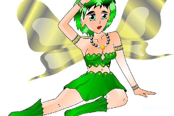 元素素材 仙女