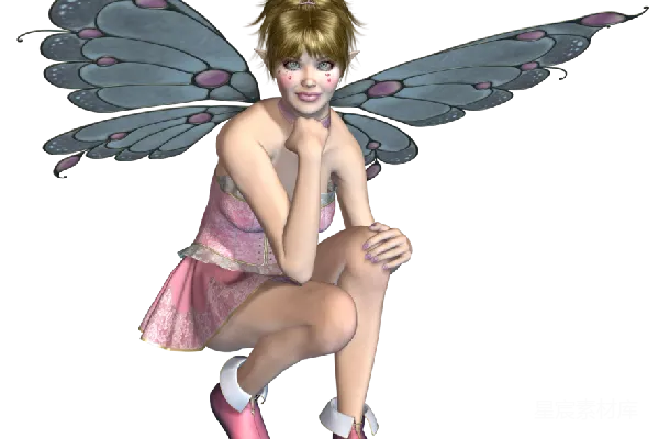 元素素材 仙女