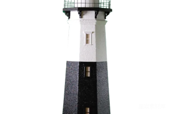 元素素材 经典海滨灯塔模型