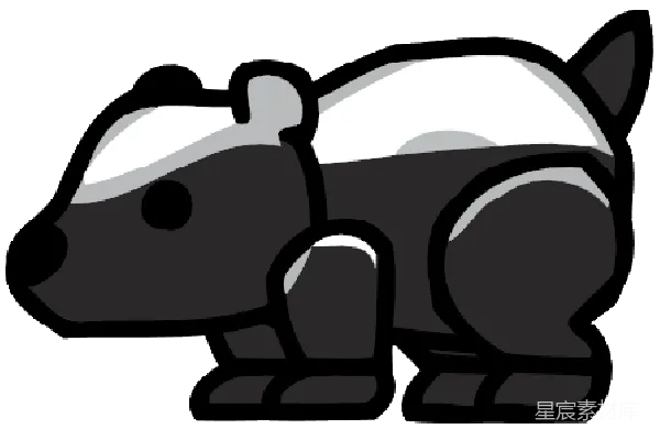 元素素材 獾
